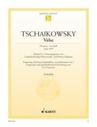 Pyotr Ilyich Tchaikovsky: Valse fis-Moll fis-Moll op. 40/9 (Piano) afbeelding 2