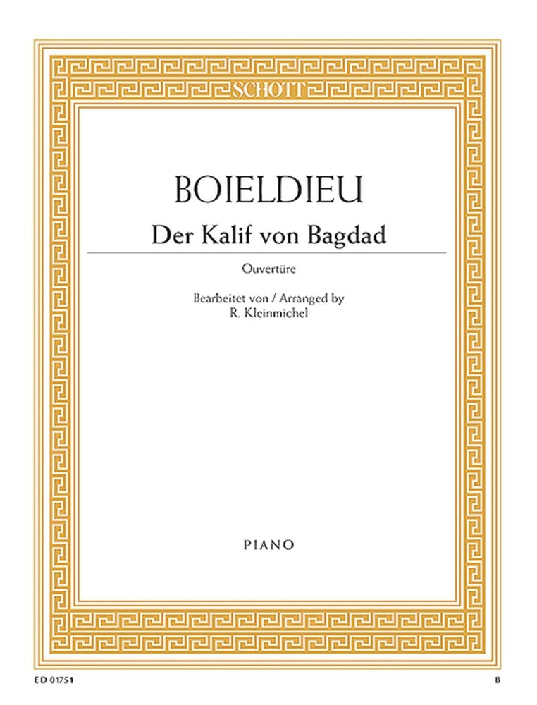 François-Adrien Boieldieu: Der Kalif von Bagdad (Piano)