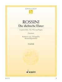 Gioachino Rossini: Die diebische Elster (Piano) afbeelding 2