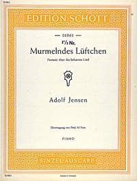 Adolf Jensen: Murmelndes Lüftchen op. 21/4 (Piano) afbeelding 2