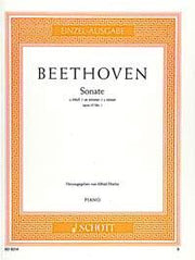 Ludwig van Beethoven: Sonate c-Moll c-Moll op. 10/1 (Piano)