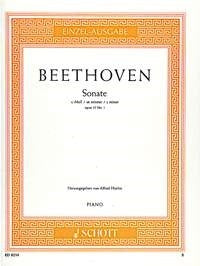 Ludwig van Beethoven: Sonate c-Moll c-Moll op. 10/1 (Piano) afbeelding 2