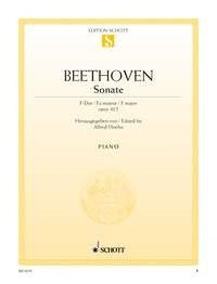 Ludwig van Beethoven: Sonate F-Dur F-Dur op. 10/2 (Piano) afbeelding 2