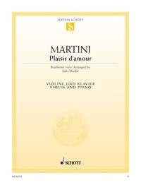 Martini: Plaisir d'amour (Viool, Piano)