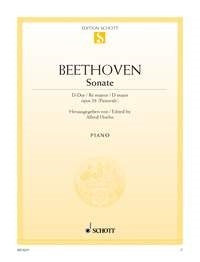 Ludwig van Beethoven: Sonate D-Dur D-Dur op. 28 (Piano) afbeelding 2