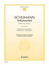 Schumann: Schlummerlied op. 124/16 (Viool, Piano)