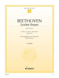Ludwig van Beethoven: Leichte Sonate G-Dur G-Dur op. 49/2 (Piano)