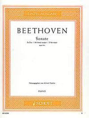 Ludwig van Beethoven: Sonate Es-Dur Es-Dur op. 81a (Piano)