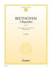Ludwig van Beethoven: 7 Bagatellen op. 33 (Piano)