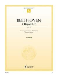 Ludwig van Beethoven: 7 Bagatellen op. 33 (Piano)
