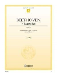 Ludwig van Beethoven: 7 Bagatellen op. 33 (Piano) afbeelding 2