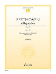Ludwig van Beethoven: 6 Bagatellen op. 126 (Piano)