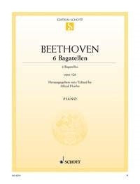 Ludwig van Beethoven: 6 Bagatellen op. 126 (Piano) afbeelding 2