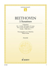 Ludwig van Beethoven: Zwei leichte Sonatinen (Piano)