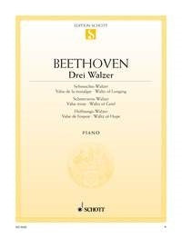 Ludwig van Beethoven: Drei Walzer (Piano) afbeelding 2