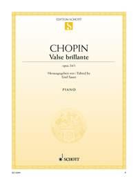 Frédéric Chopin: Valse brillante As-Dur As-Dur op. 34/1 (Piano)
