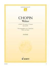 Frédéric Chopin: Walzer e-Moll e-Moll op. posth. (Piano)