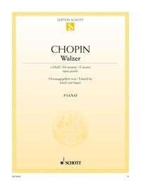 Frédéric Chopin: Walzer e-Moll e-Moll op. posth. (Piano) afbeelding 2