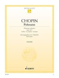Frédéric Chopin: Polonaise A-Dur A-Dur op. 40/1 (Piano) afbeelding 2