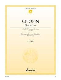 Frédéric Chopin: Nocturne b-Moll b-Moll op. 9/1 (Piano) afbeelding 2
