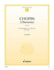 Frédéric Chopin: 2 Nocturnes op. 27 (Piano)