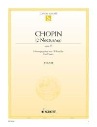 Frédéric Chopin: 2 Nocturnes op. 27 (Piano) afbeelding 2