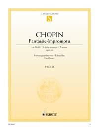 Frédéric Chopin: Fantaisie-Impromptu cis-Moll cis-Moll op. 66 (posth.) (Piano)