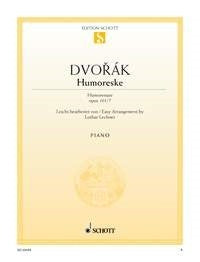 Antonín Dvořák: Humoreske op. 101/7 (Piano) afbeelding 2