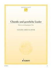 Choräle und geistliche Lieder (Piano)