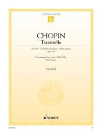 Frédéric Chopin: Tarantelle As-Dur As-Dur op. 43 (Piano)