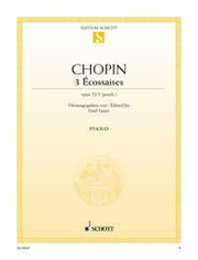 Frédéric Chopin: 3 Écossaises op. 72/3 (posth.) (Piano)