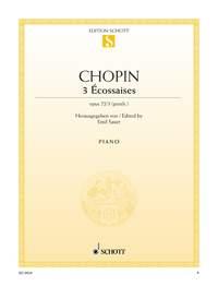 Frédéric Chopin: 3 Écossaises op. 72/3 (posth.) (Piano)