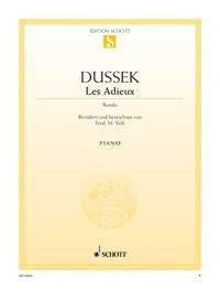 Jan Ladislav Dussek: Les Adieux (Piano)