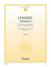 Georg Friedrich Händel: Grobschmied-Variationen (Piano)