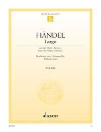 Georg Friedrich Händel: Largo (Piano)