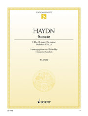 Franz Joseph Haydn: Sonate F-Dur F-Dur (Piano)