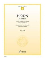 Franz Joseph Haydn: Sonate D-Dur D-Dur (Piano)