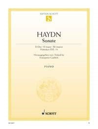 Franz Joseph Haydn: Sonate D-Dur D-Dur (Piano)