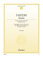 Franz Joseph Haydn: Sonate Es-Dur Es-Dur (Piano)