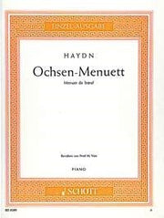 Franz Joseph Haydn: Ochsen-Menuett (Piano)