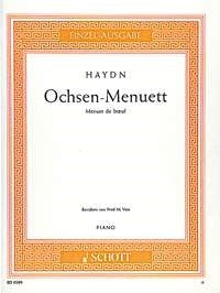 Franz Joseph Haydn: Ochsen-Menuett (Piano)