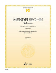 Felix Mendelssohn Bartholdy: Scherzo e-Moll e-Moll op. 16/2 (Piano)