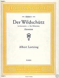 Albert Lortzing: Der Wildschütz (Piano) afbeelding 2