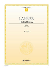 Joseph Lanner: Hofballtänze op. 161 (Piano) afbeelding 2