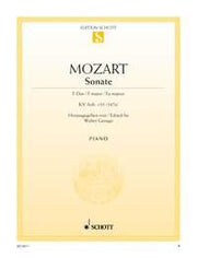 Wolfgang Amadeus Mozart: Sonate F-Dur F-Dur (Piano)