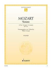 Wolfgang Amadeus Mozart: Sonate A-Dur A-Dur (Piano)