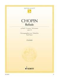 Frédéric Chopin: Ballade g-Moll g-Moll op. 23 (Piano)