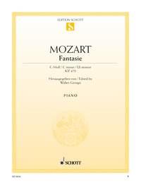 Wolfgang Amadeus Mozart: Fantasie c-Moll c-Moll (Piano)