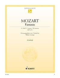 Wolfgang Amadeus Mozart: Fantasie c-Moll c-Moll (Piano) afbeelding 2