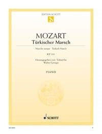 Wolfgang Amadeus Mozart: Türkischer Marsch (Piano) afbeelding 2